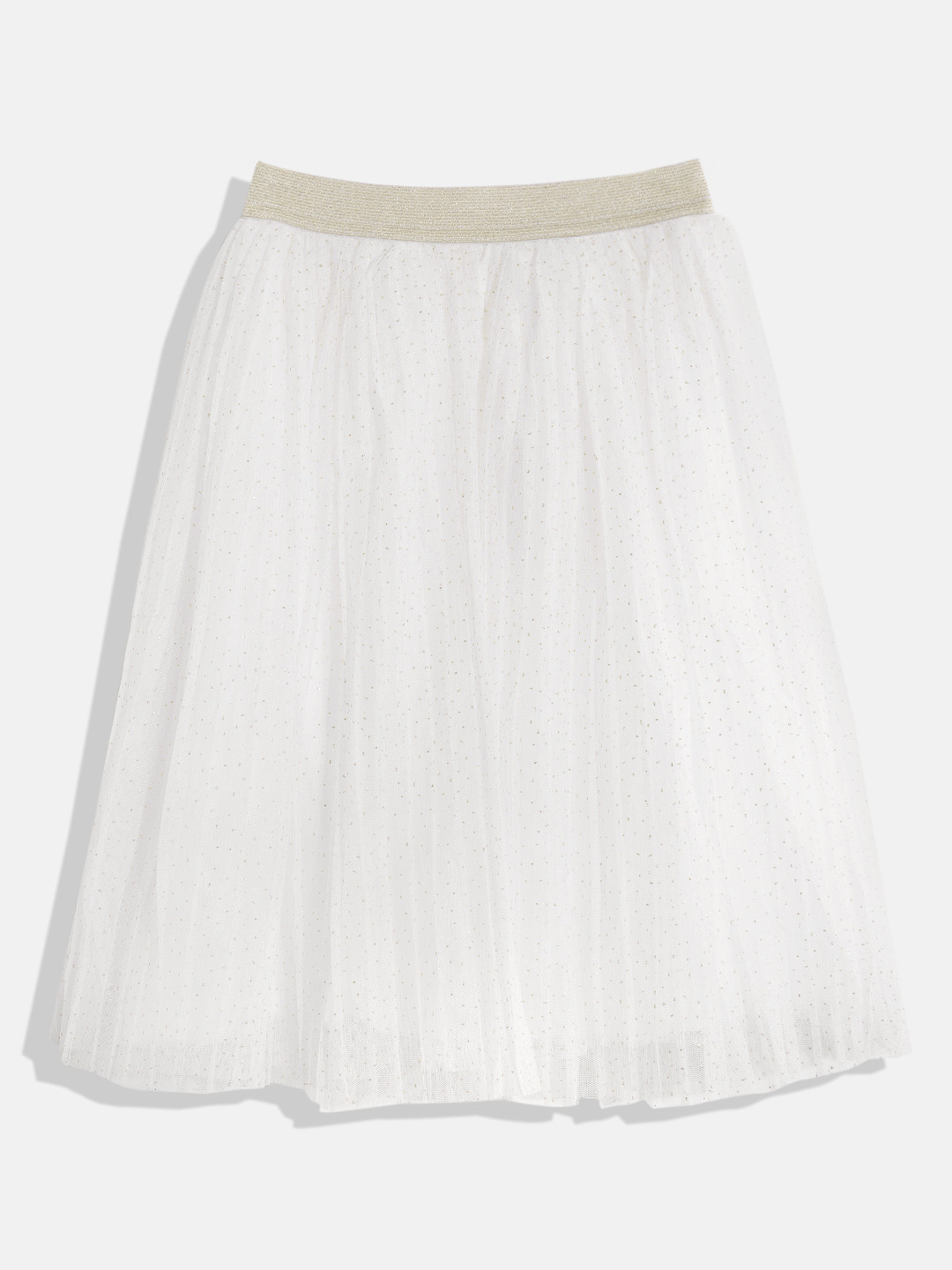 Mango Kids Girls Shimmer Tulle Sustainable Skirt