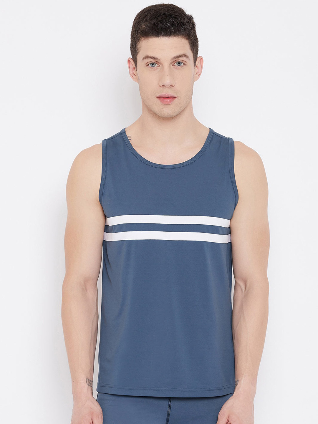 JUMP USA Round Neck Sleeveless Sports T-shirt