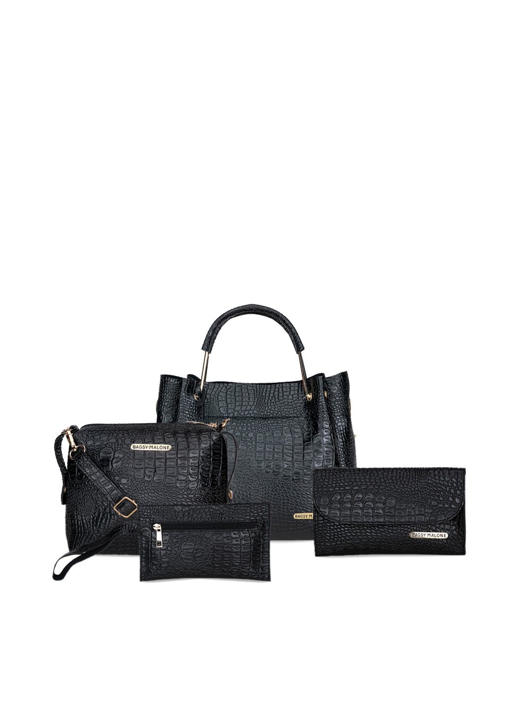 Bagsy Malone Women Set Of 4 Textured Handbags