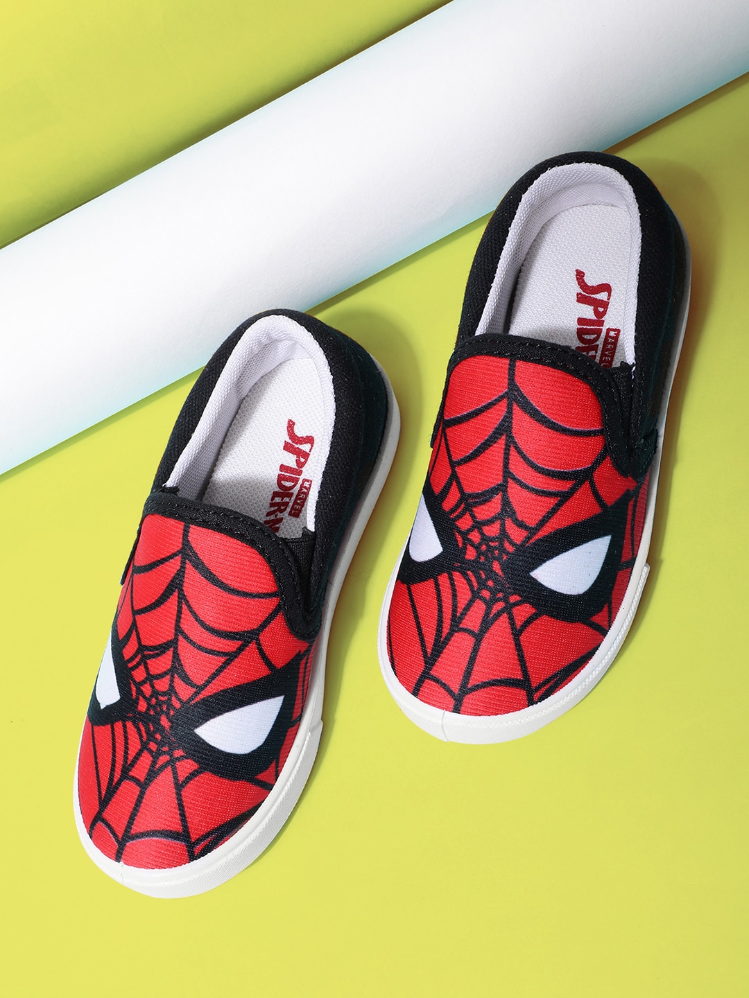Spiderman slip on shoes best sale