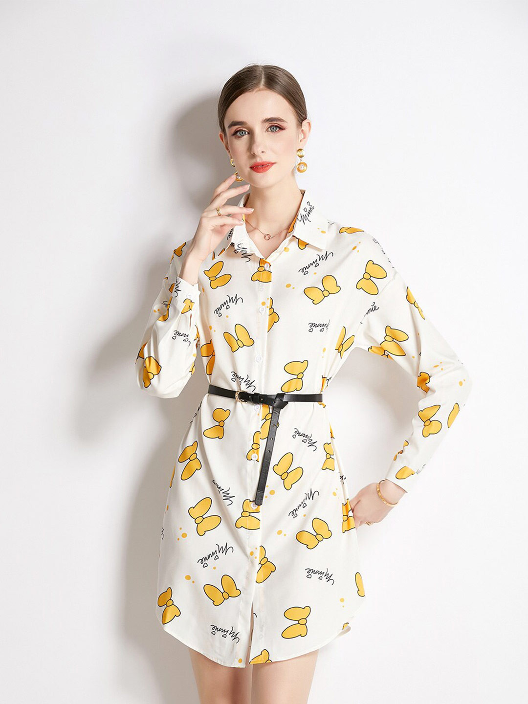 JC Collection Conversational Printed Dress