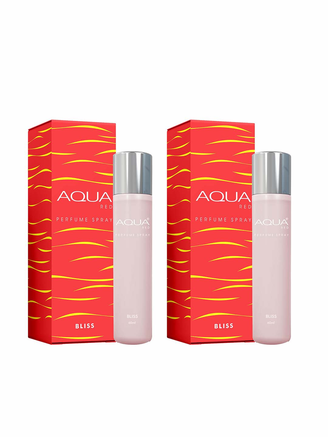 AQUA RED Women Set Of 2 Bliss Long Lasting Fresh & Soothing Fragrance Perfume-60 ml each