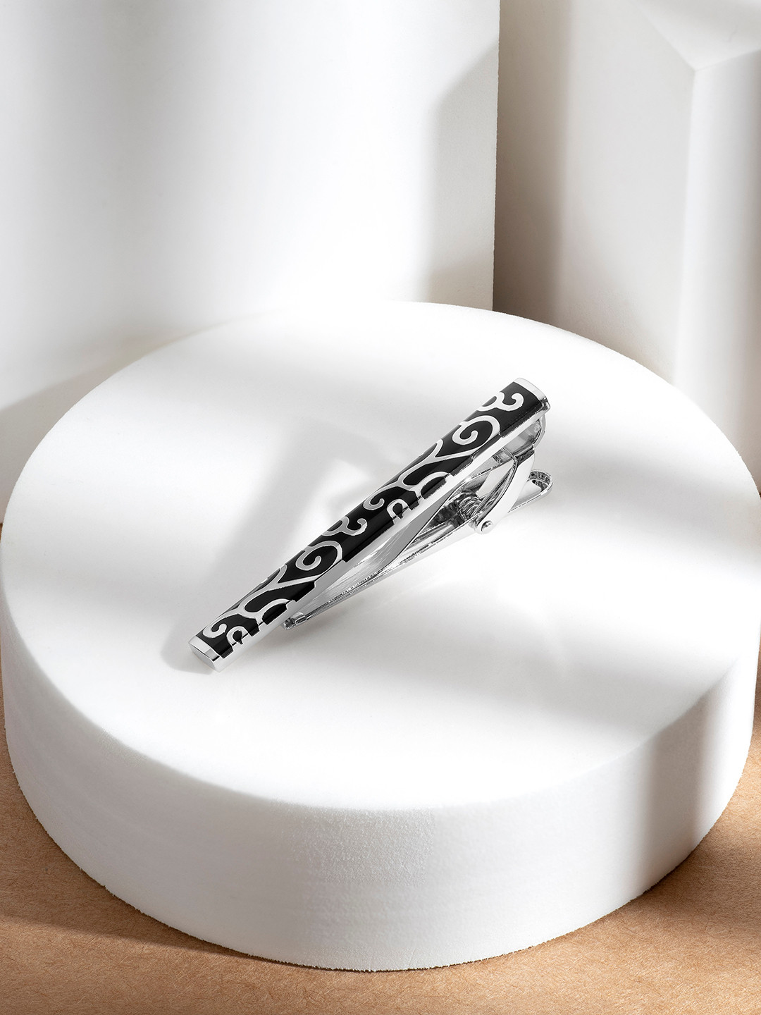 Peora Stainless Steel Ties and Cufflinks