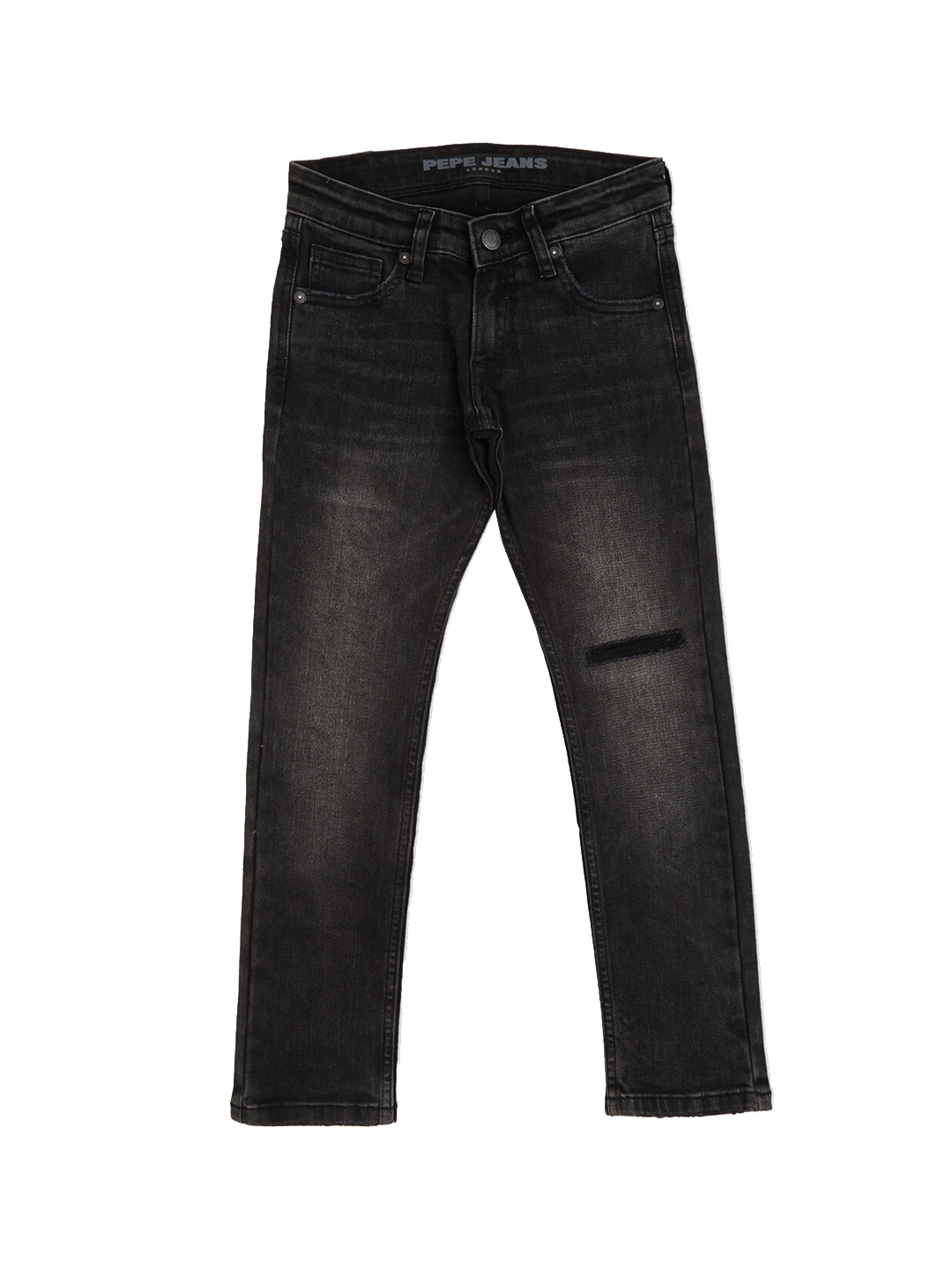 Pepe Jeans Boys Comfort Relaxed Fit Mildly Distressed Light Fade Jeans