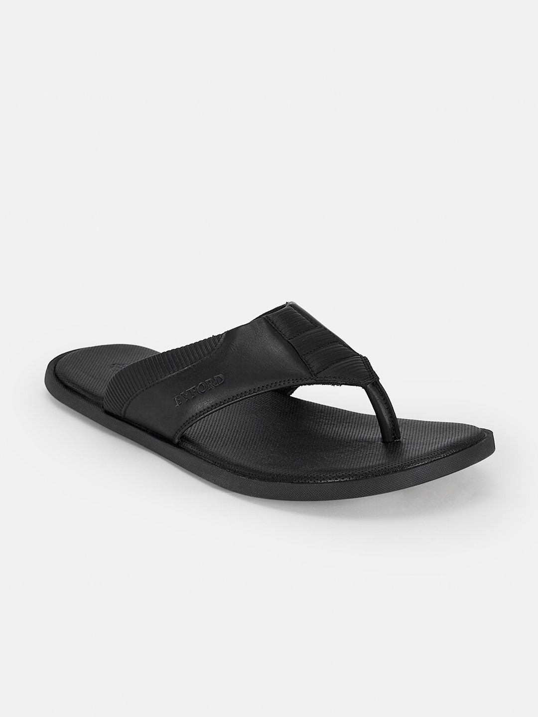 BYFORD by Pantaloons Men Textured Comfort Sandals