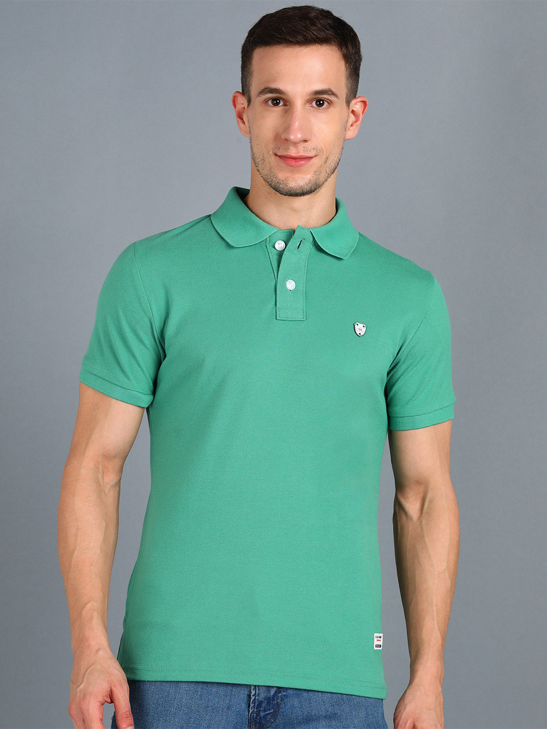 Alan Jones Polo Collar Slim Fit T-shirt