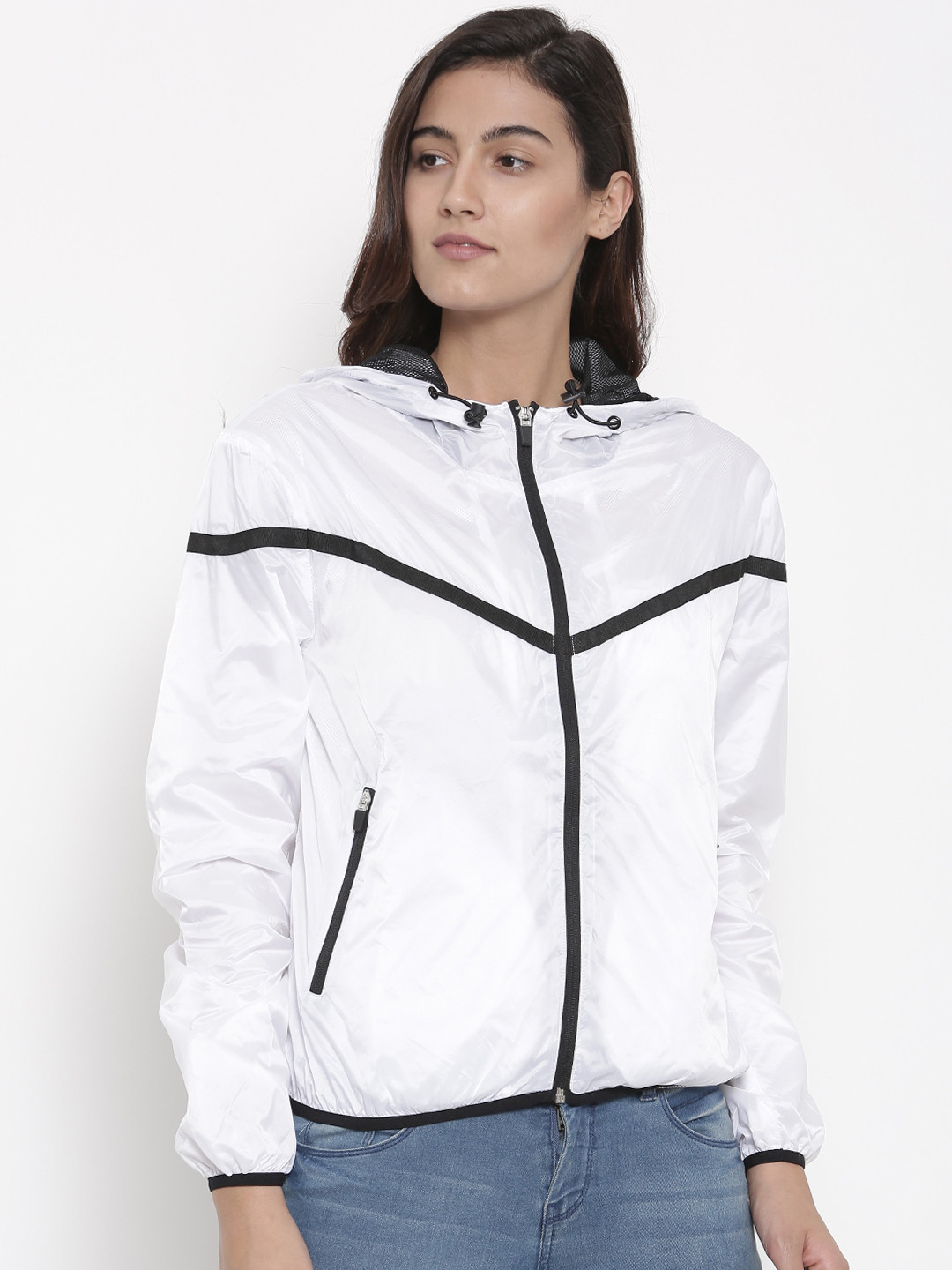 white windcheater womens