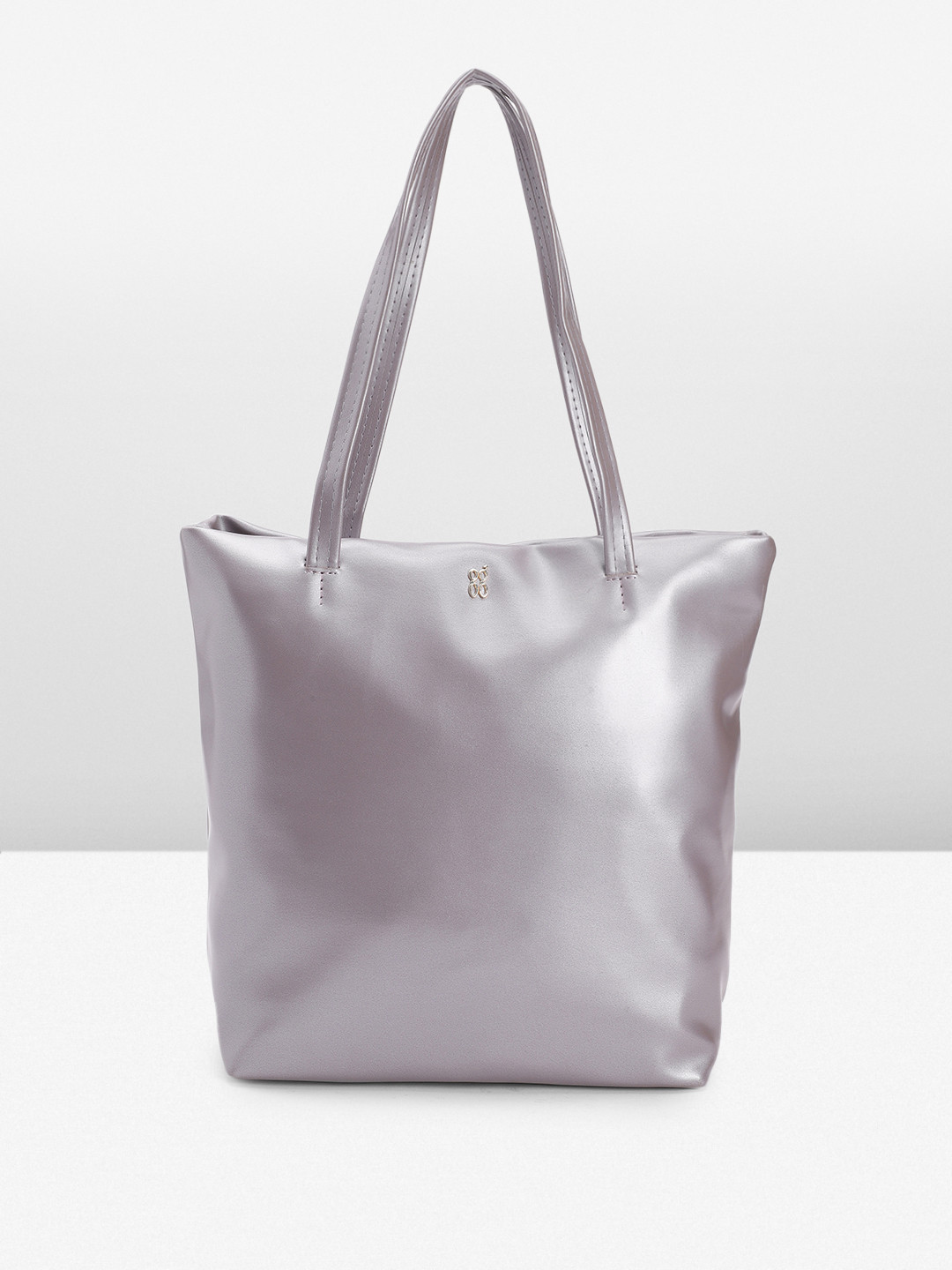 Baggit Women's Solid Glossy Structured Shoulder Bag