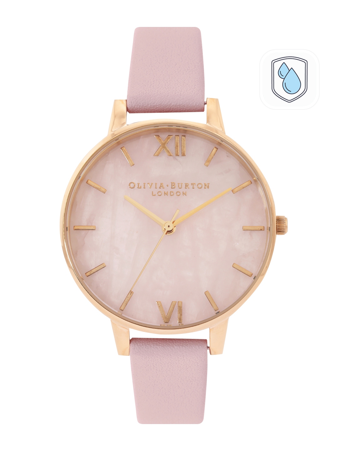 Buy Olivia Burton Women Semi Precious Leather Analogue Watch