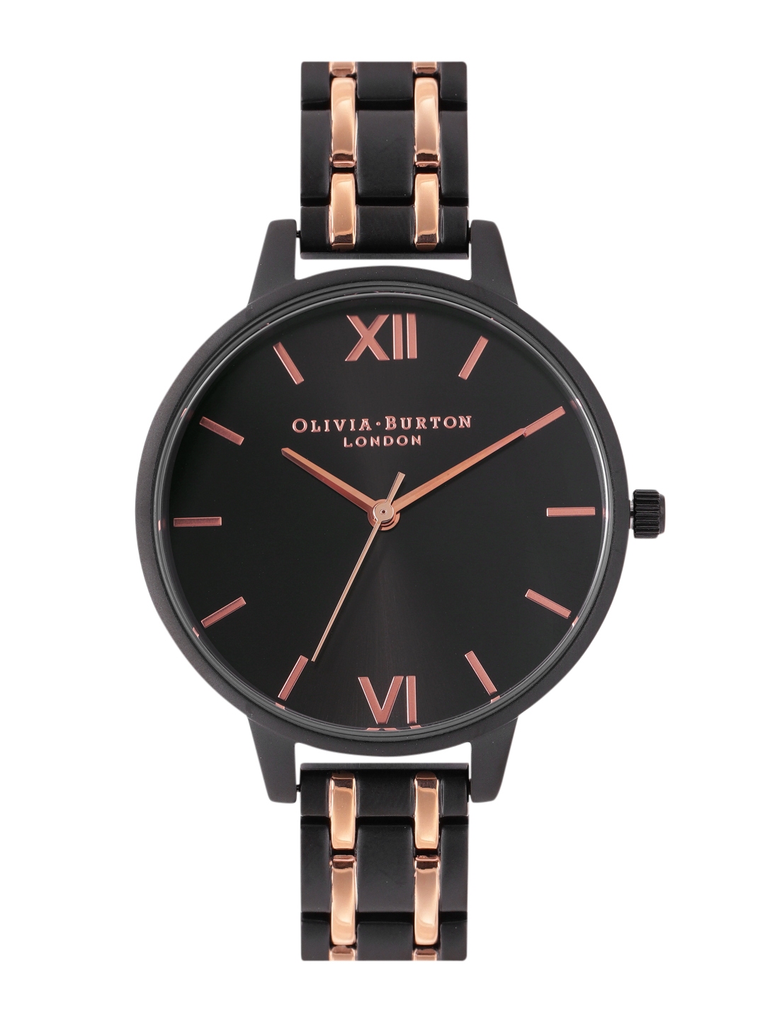 Olivia burton stainless steel watch hot sale