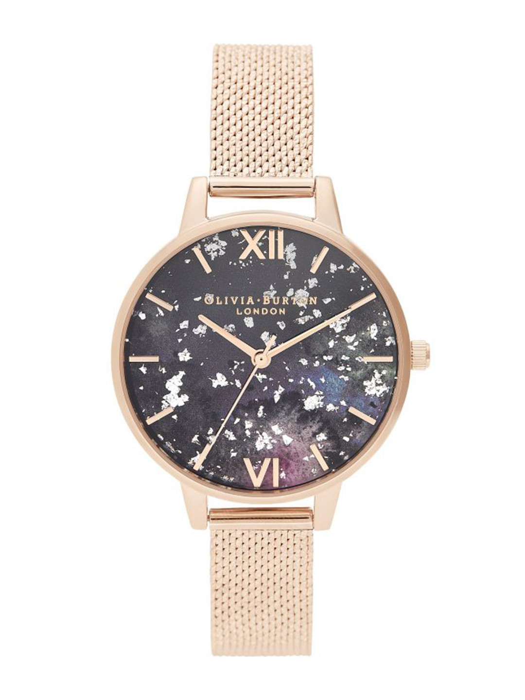 Olivia Burton Women Celestial Embellished Stainless Steel Analogue Watch OB16GD33