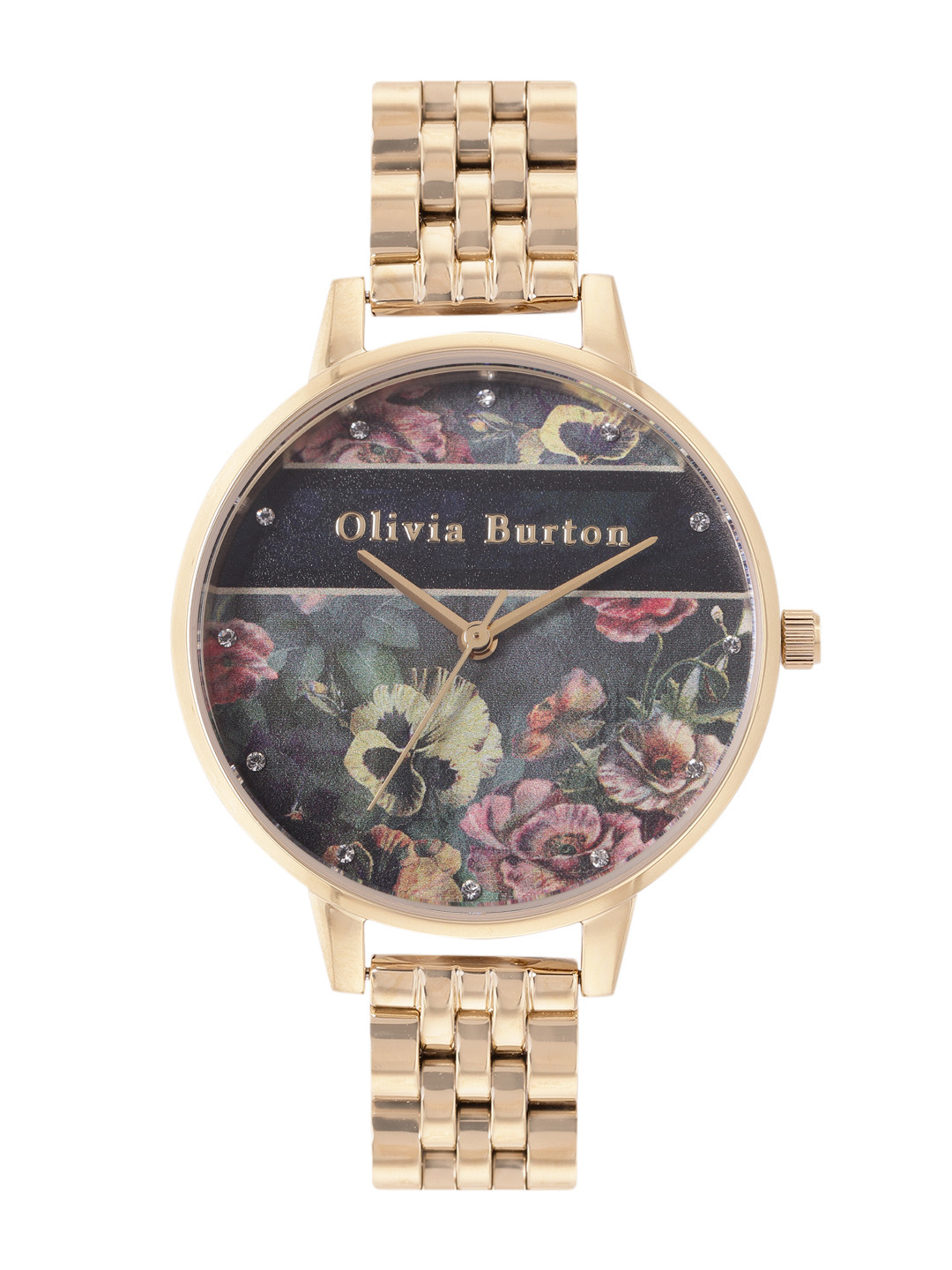 Olivia Burton Women Embellished Varsity Analogue Watch OB16VS01
