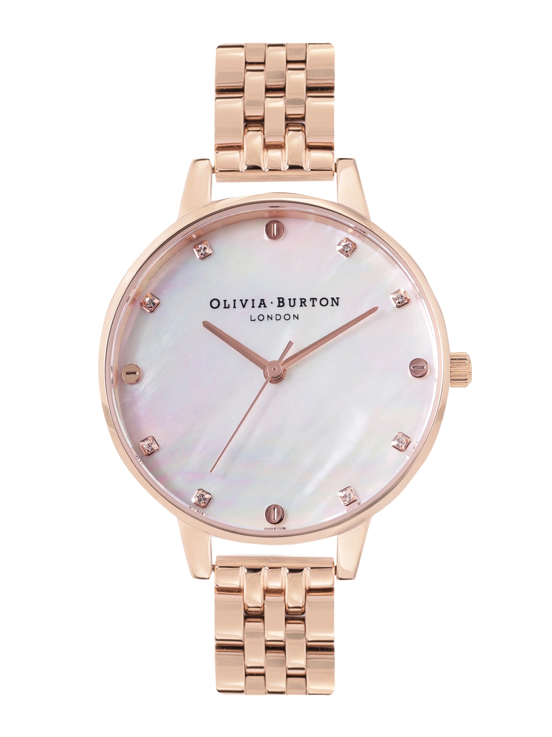 Olivia burton watch 2024 mother of pearl