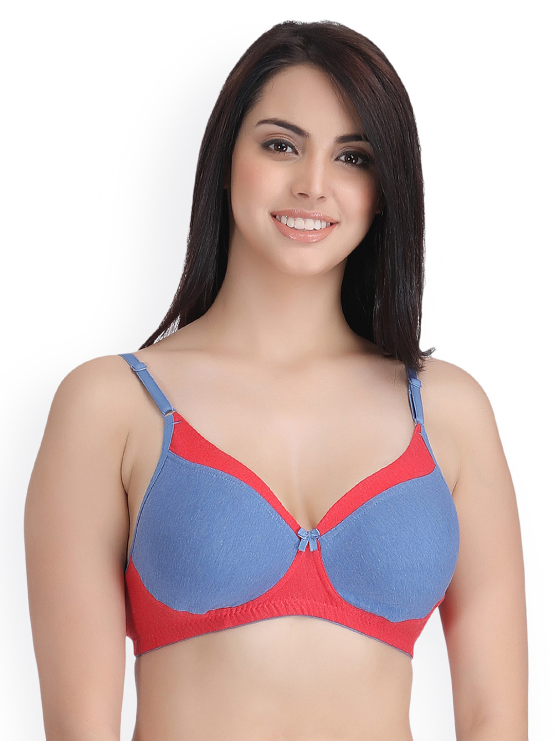 Clovia Cotton Full Cup Non-Wired T-Shirt Bra