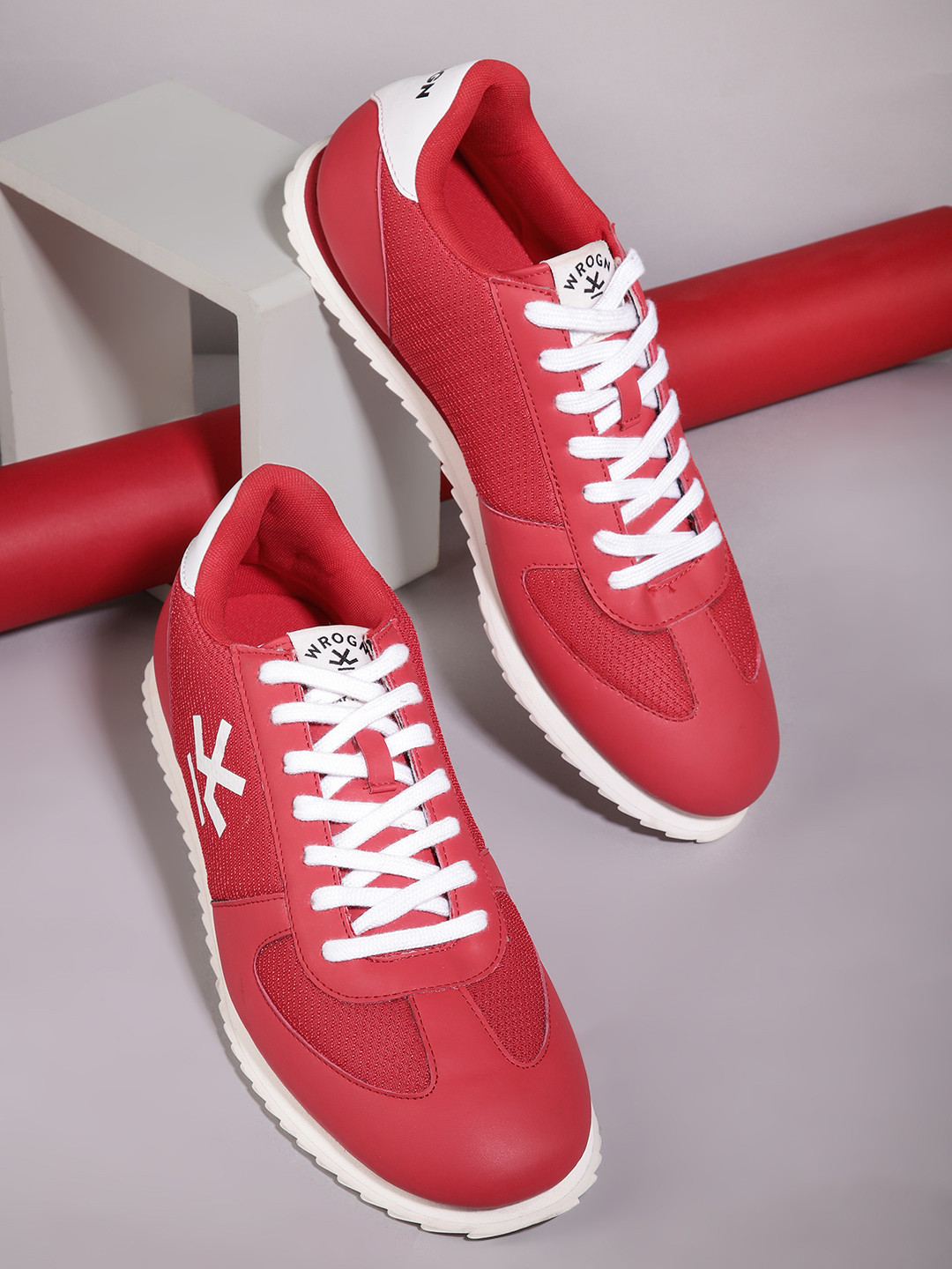 WROGN Men Solid Sneakers