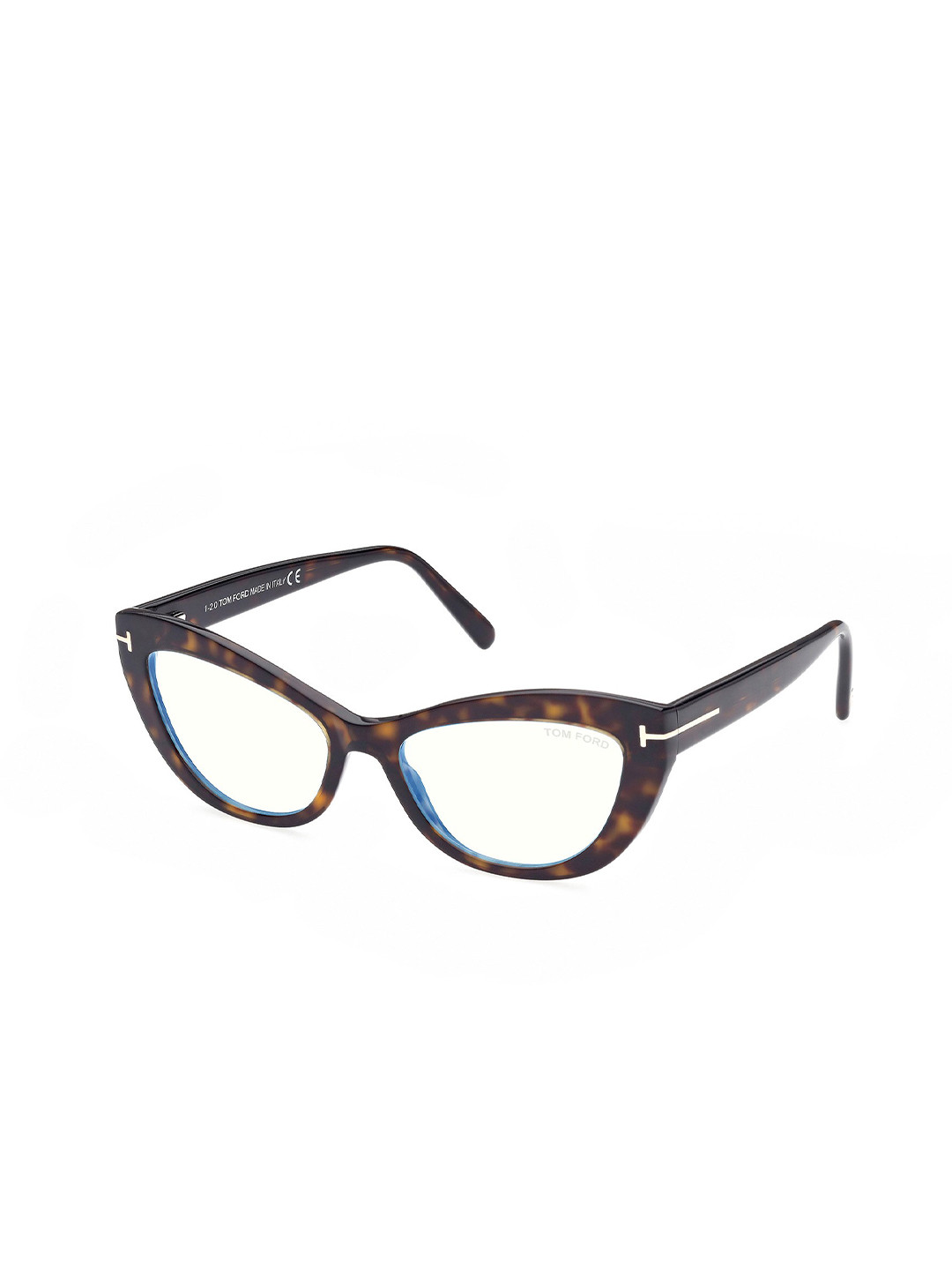 Tom Ford Women Abstract Full Rim Cateye Frames FT5765-B_052