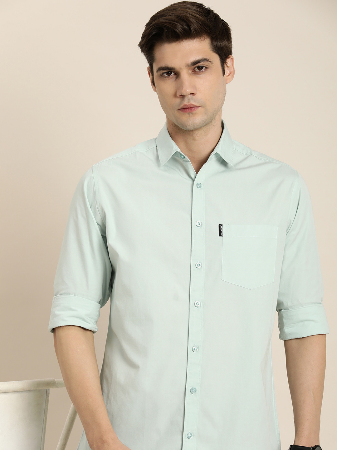 DILLINGER Men Opaque Regular Fit Casual Shirt