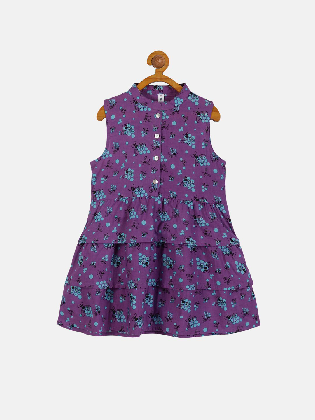 KiddoPanti Floral Printed Dress