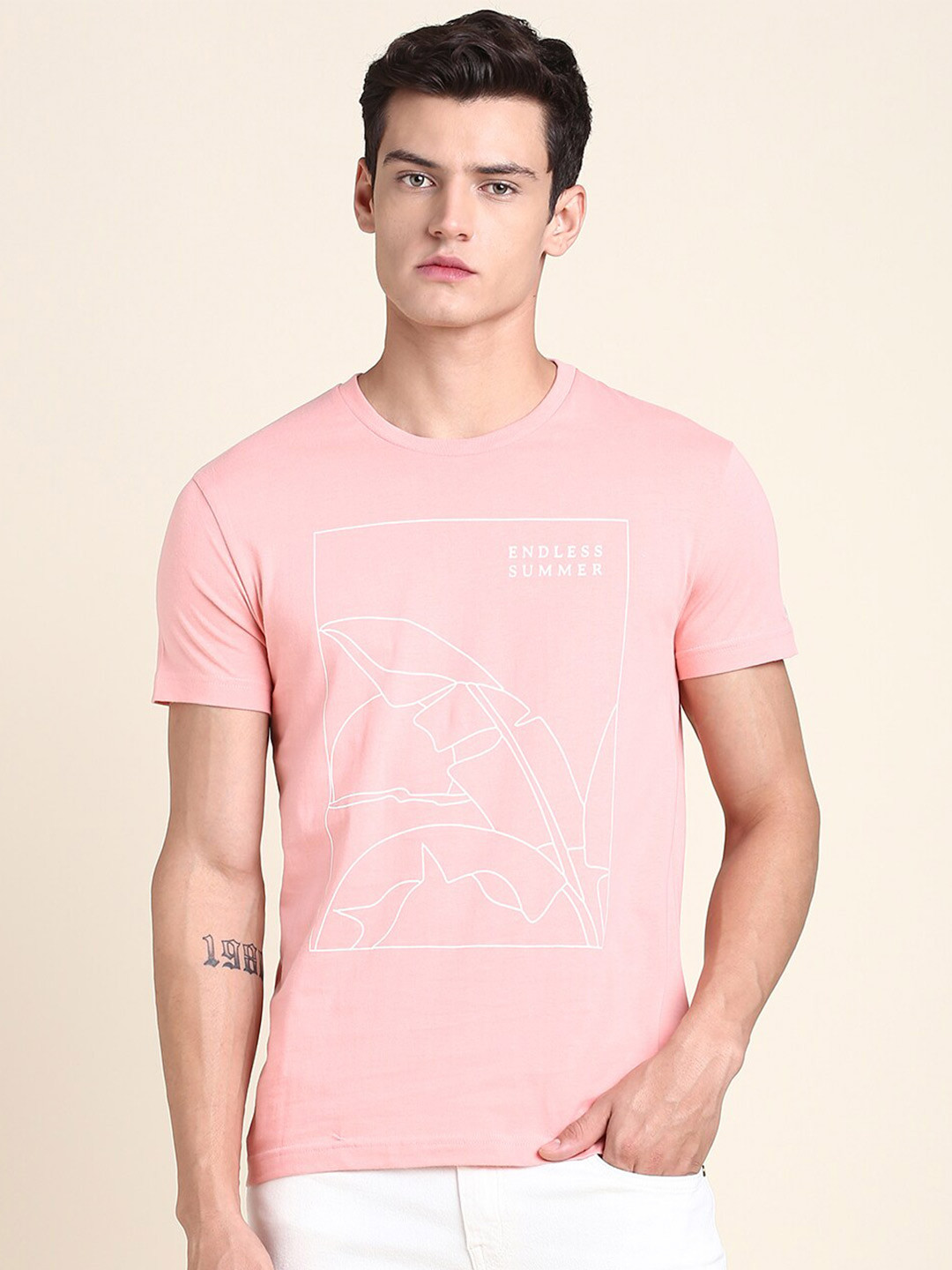 Dennis Lingo Graphic Printed Slim Fit T-shirt