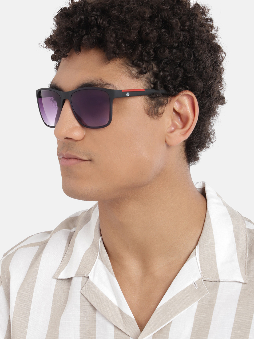 Carlton London Men Wayfarer Sunglasses with UV Protected Lens CLSM206