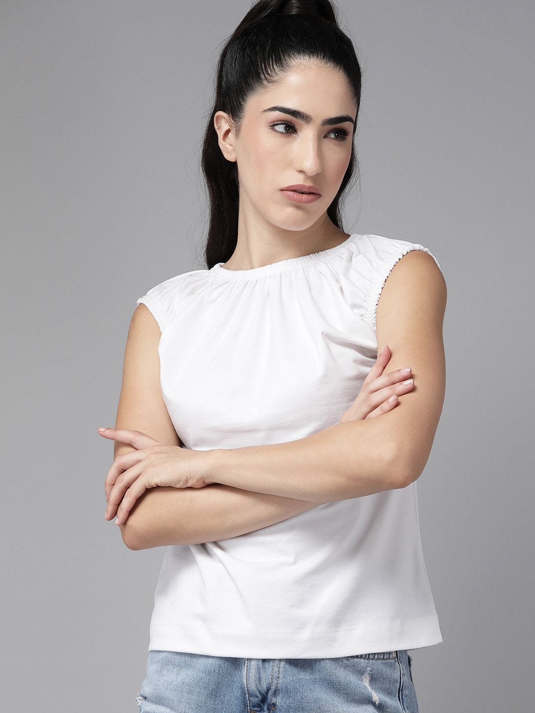 Roadster Boat Neck Top