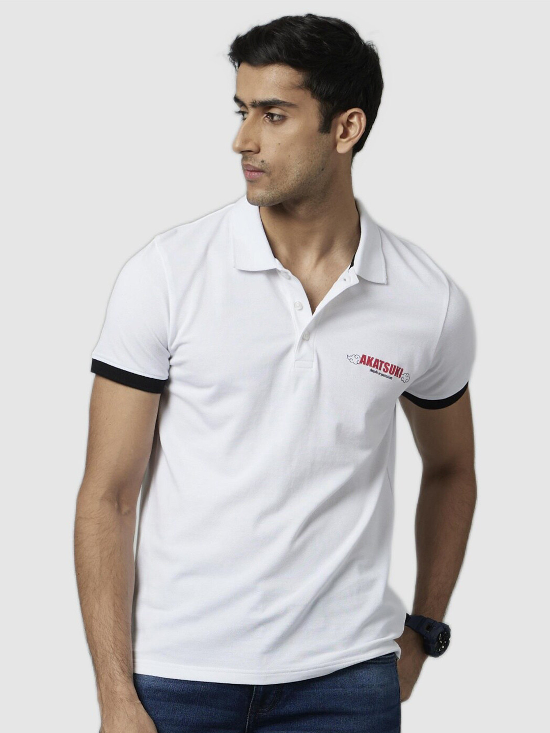 Naruto Graphic Printed Cotton T-shirt