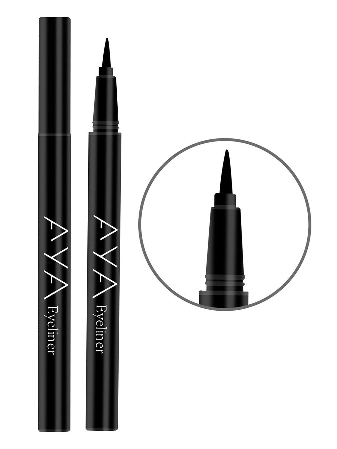 AYA Waterproof Long Lasting Eyeliner Pen - Black