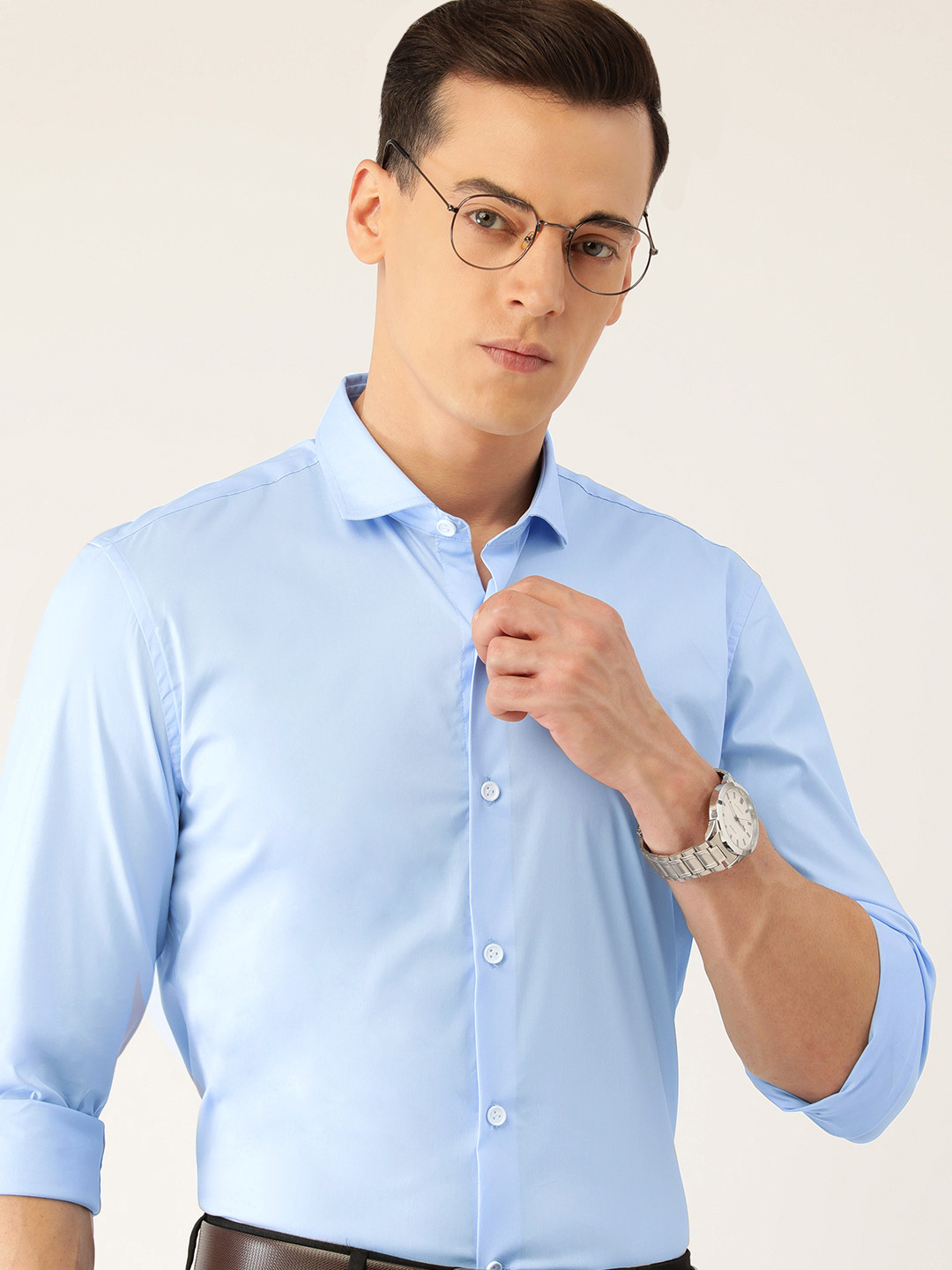Peter England Men Classic Slim Fit Formal Shirt
