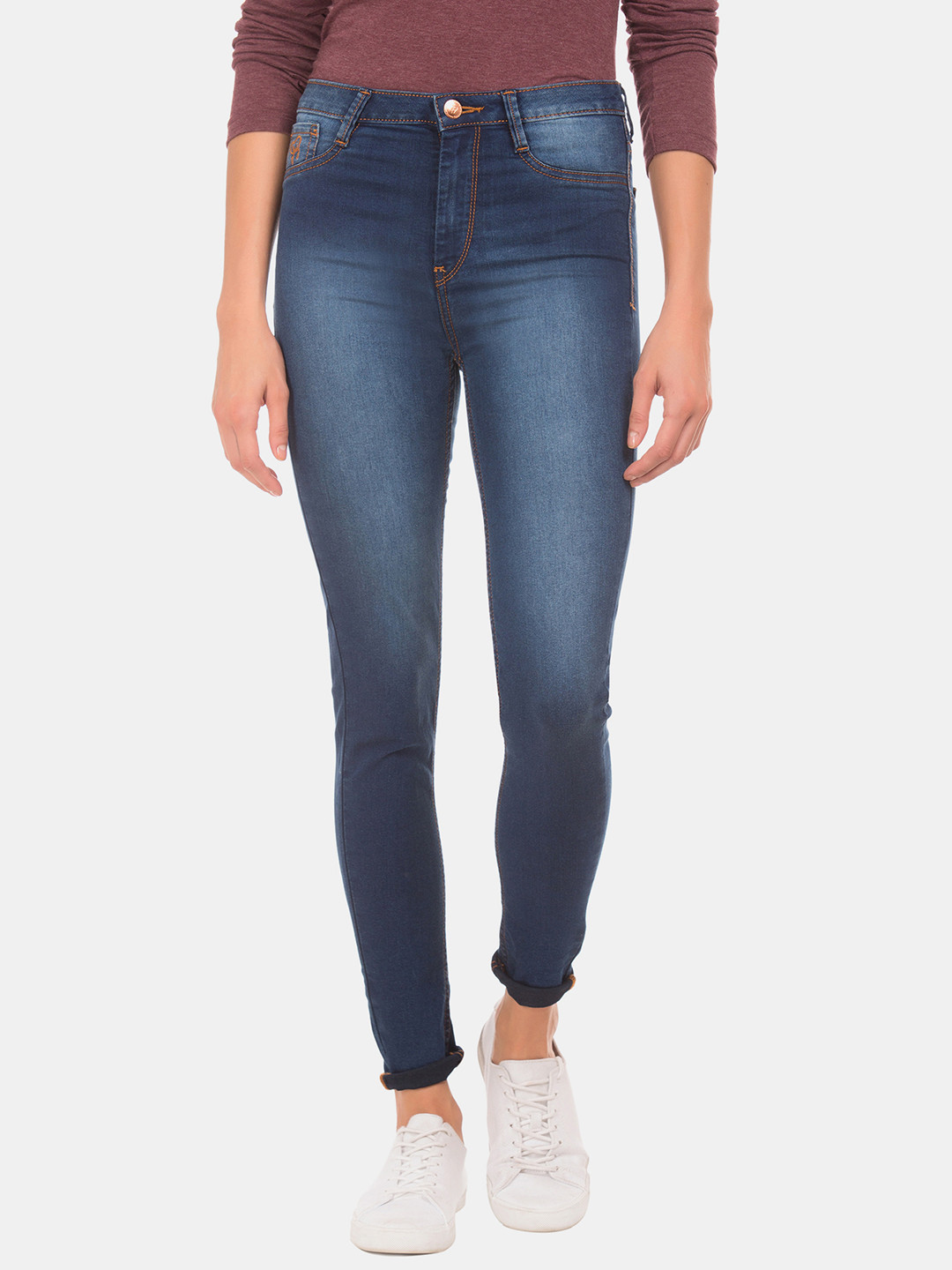 Flying Machine Blue Betty Fit Jeggings