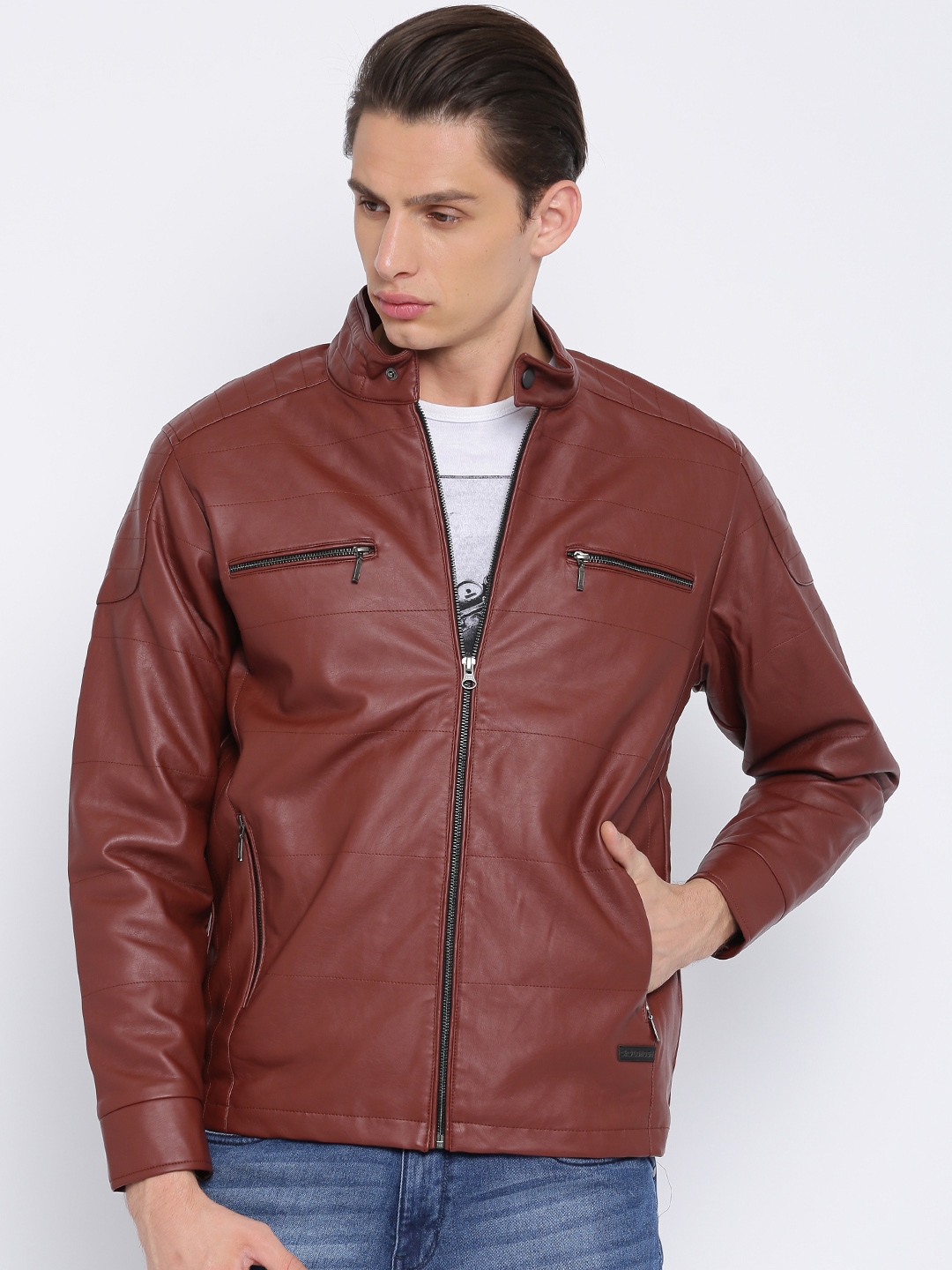 monte carlo leather jacket