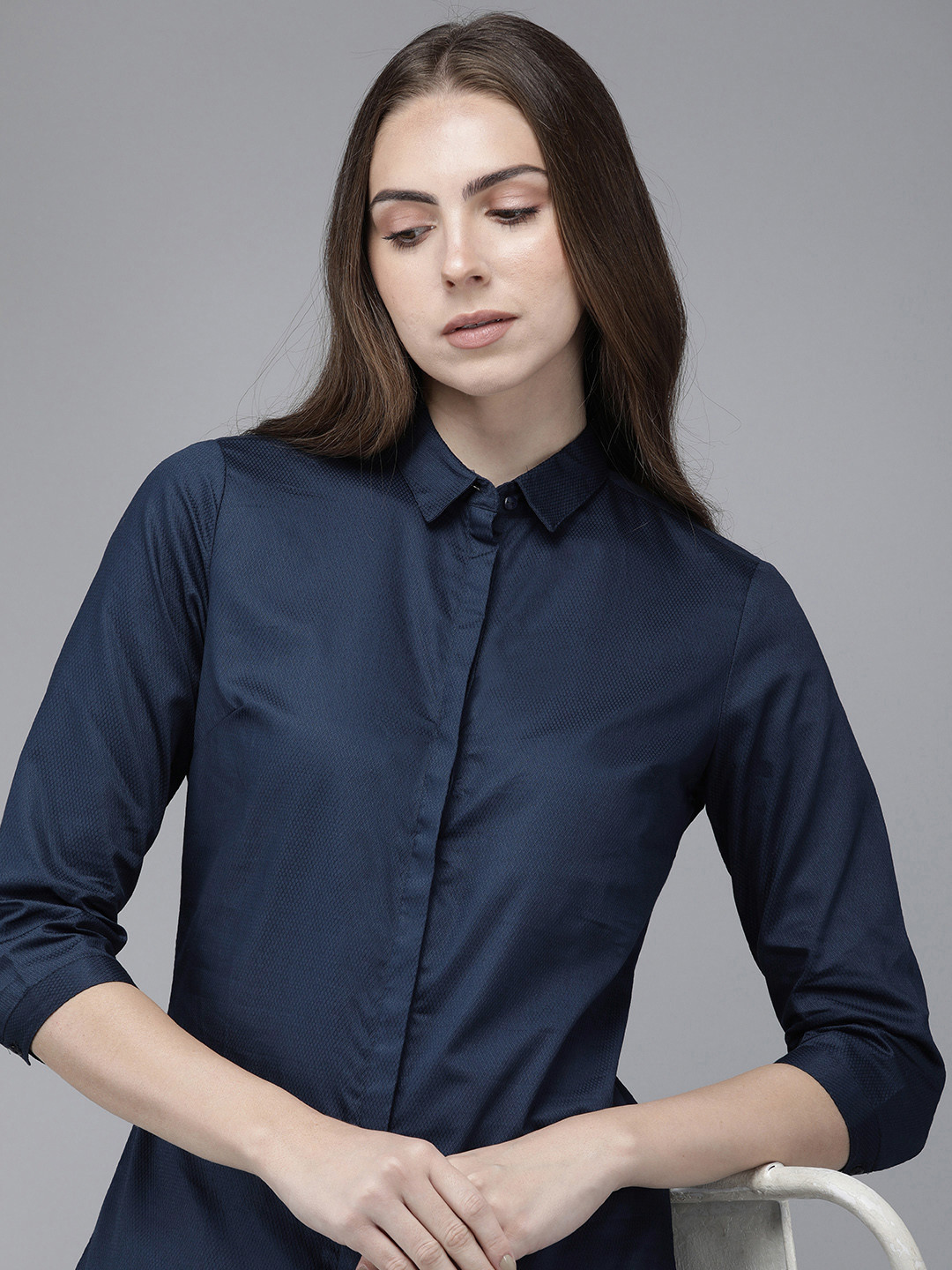 Van Heusen Woman Pure Cotton Formal Shirt