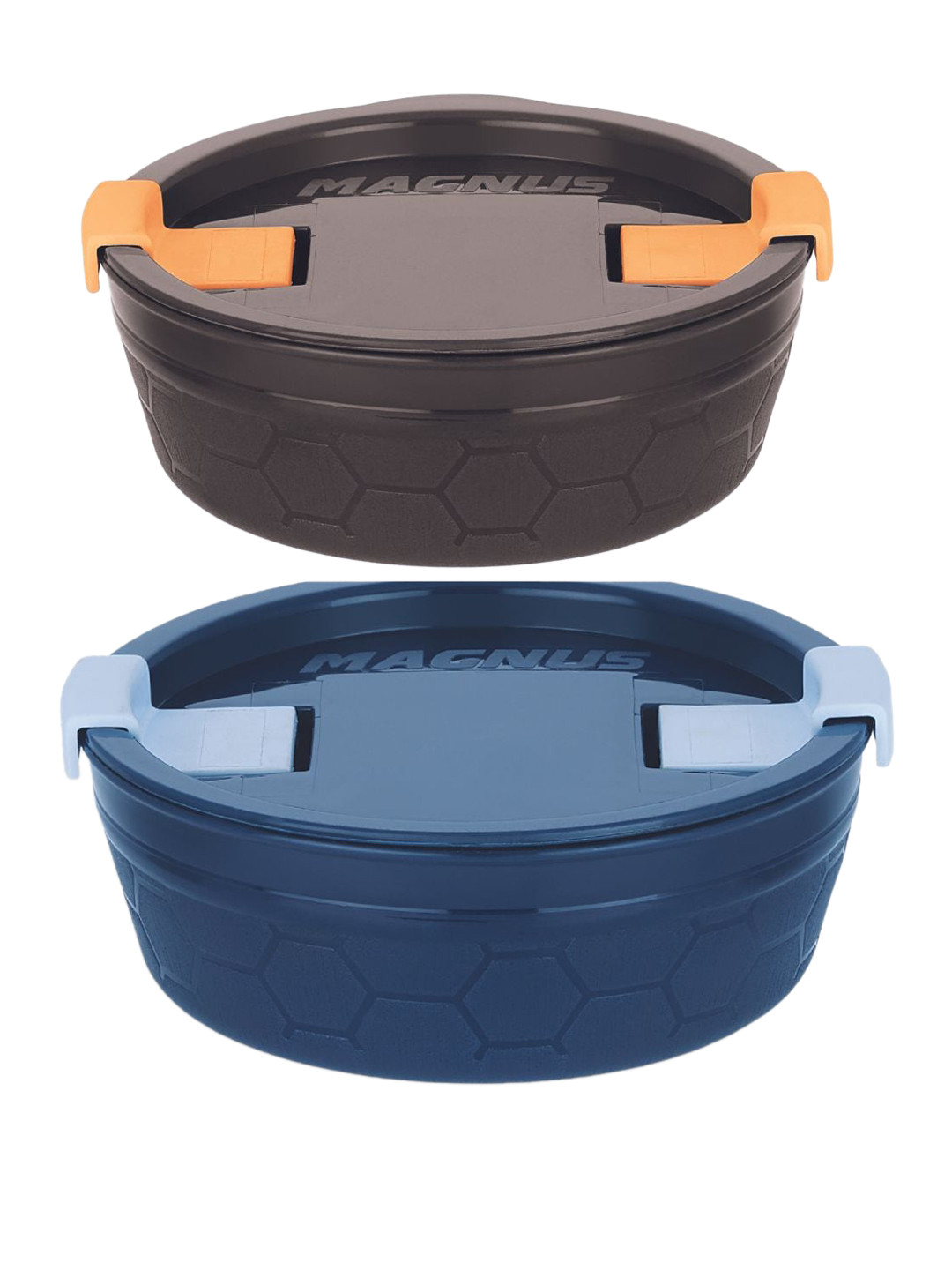 Magnus Blue Plastic Dishwasher Safe 2 Piece Clip-On Graduated Container-150ml