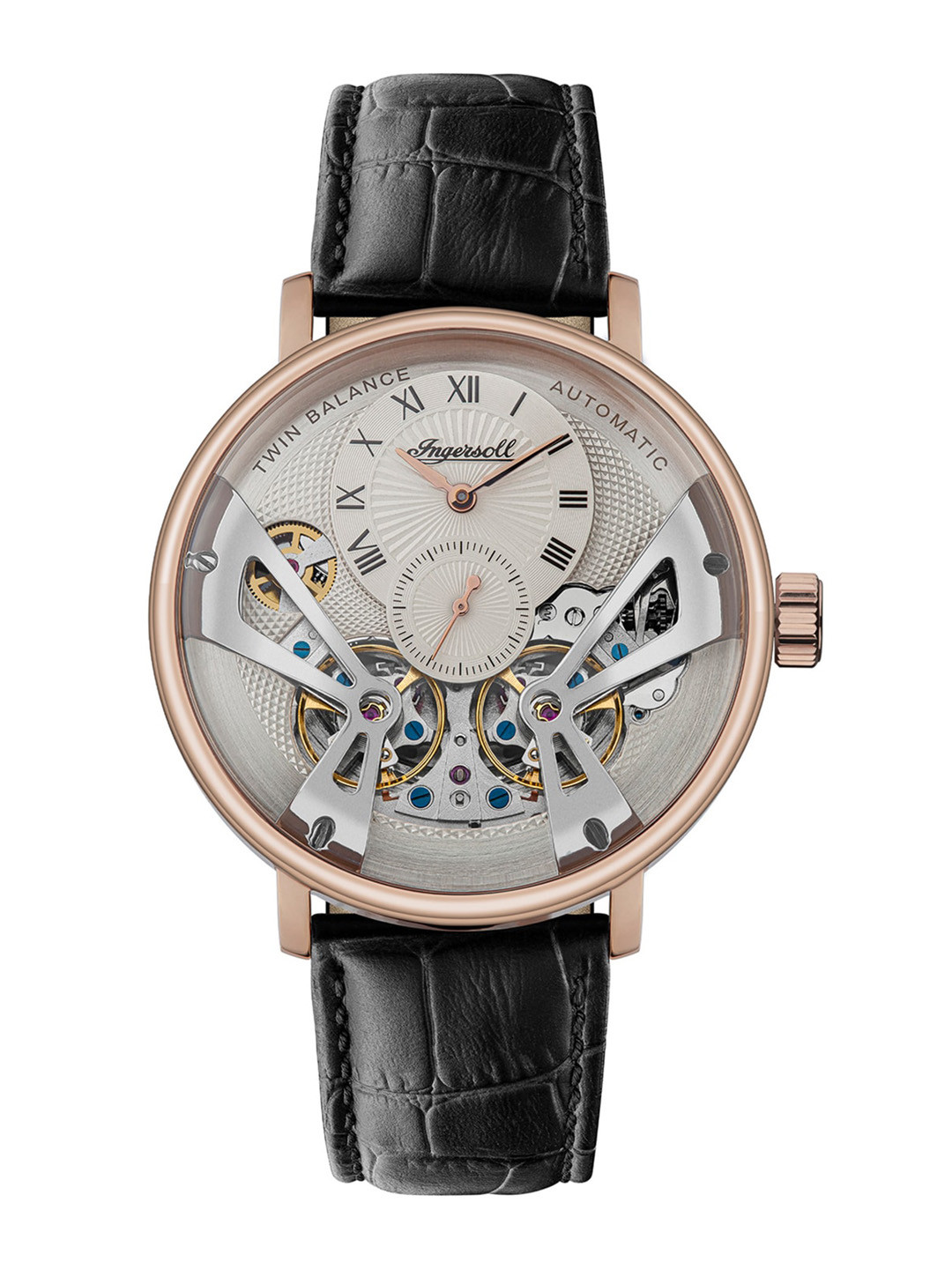 Ingersoll The Tennessee Men Leather Straps Analogue Automatic Motion Powered Watch I13101