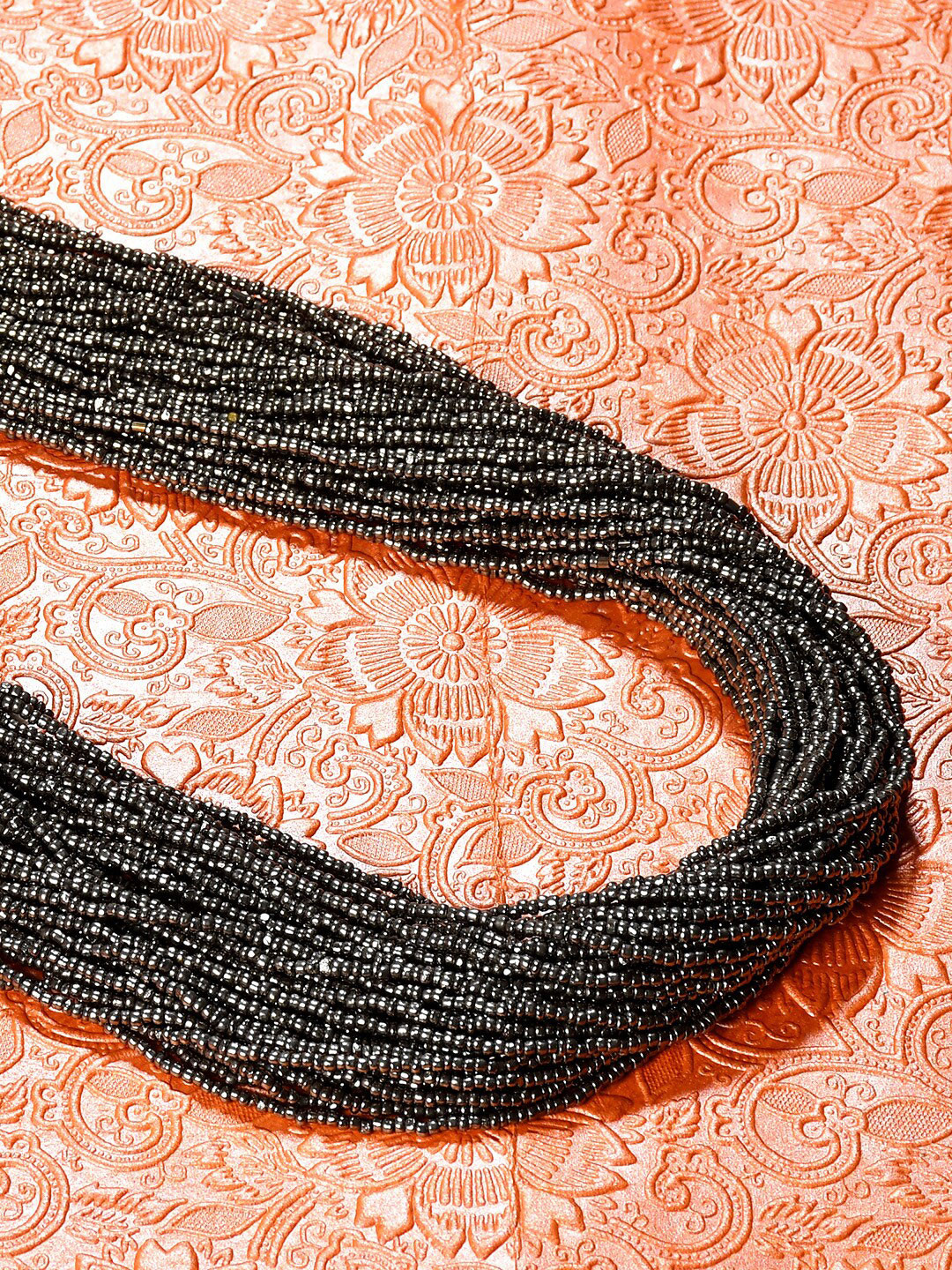 Bamboo Tree Jewels Long Beaded Statement Necklace