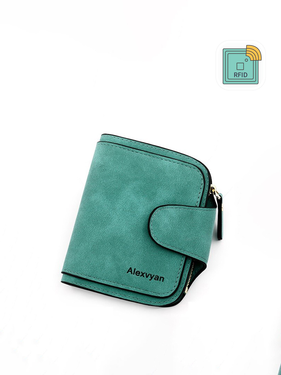 Alexvyan Women RFID Two Fold Wallet