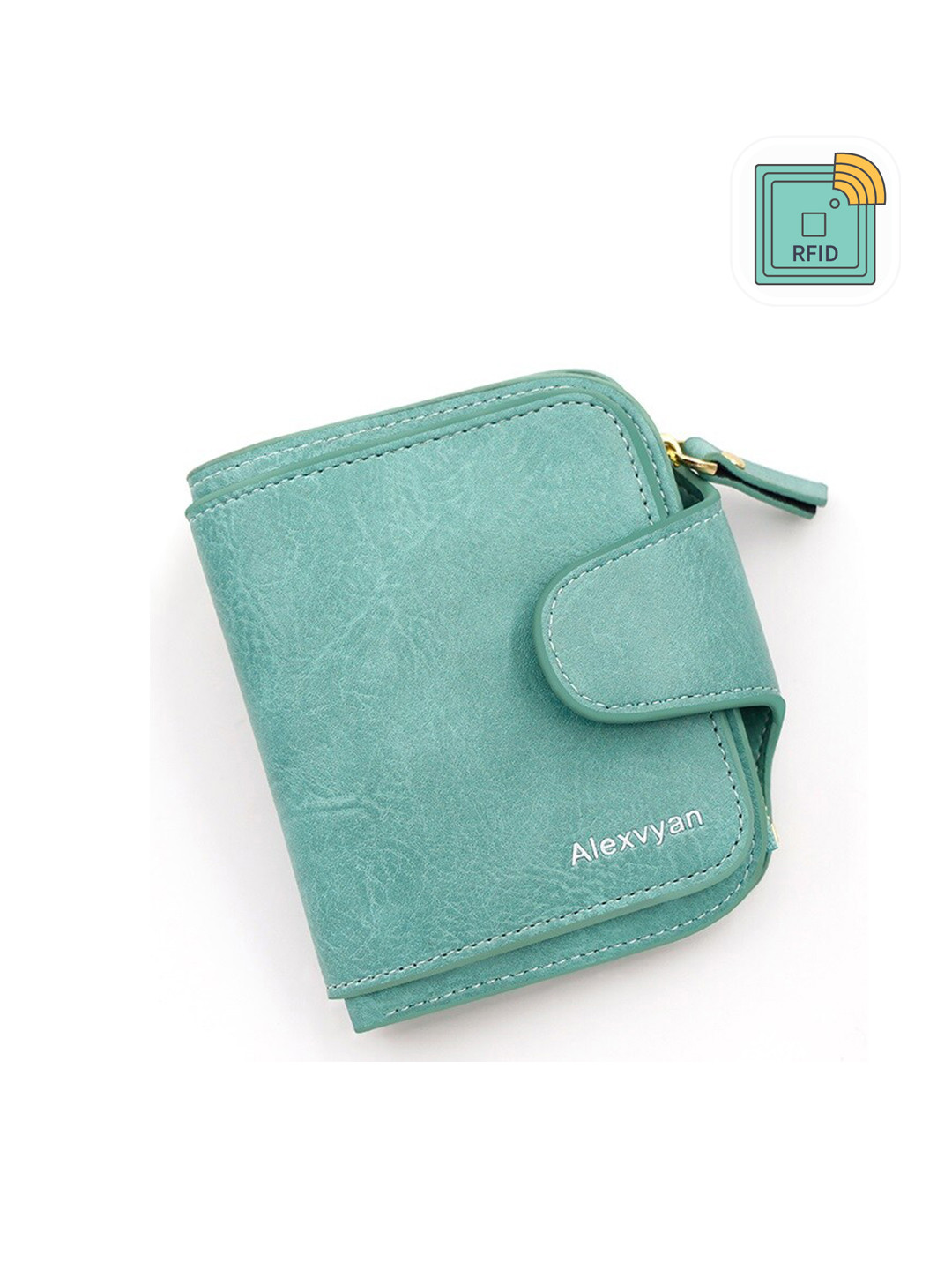 Alexvyan Women RFID Bi-Fold Two Fold Wallet