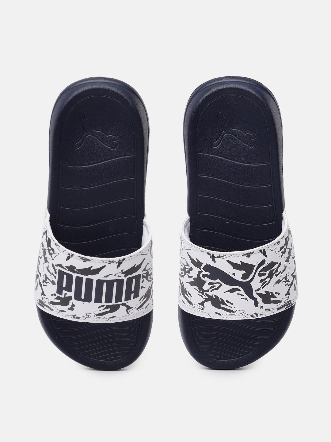 Puma Unisex Brand Logo Printed Sliders