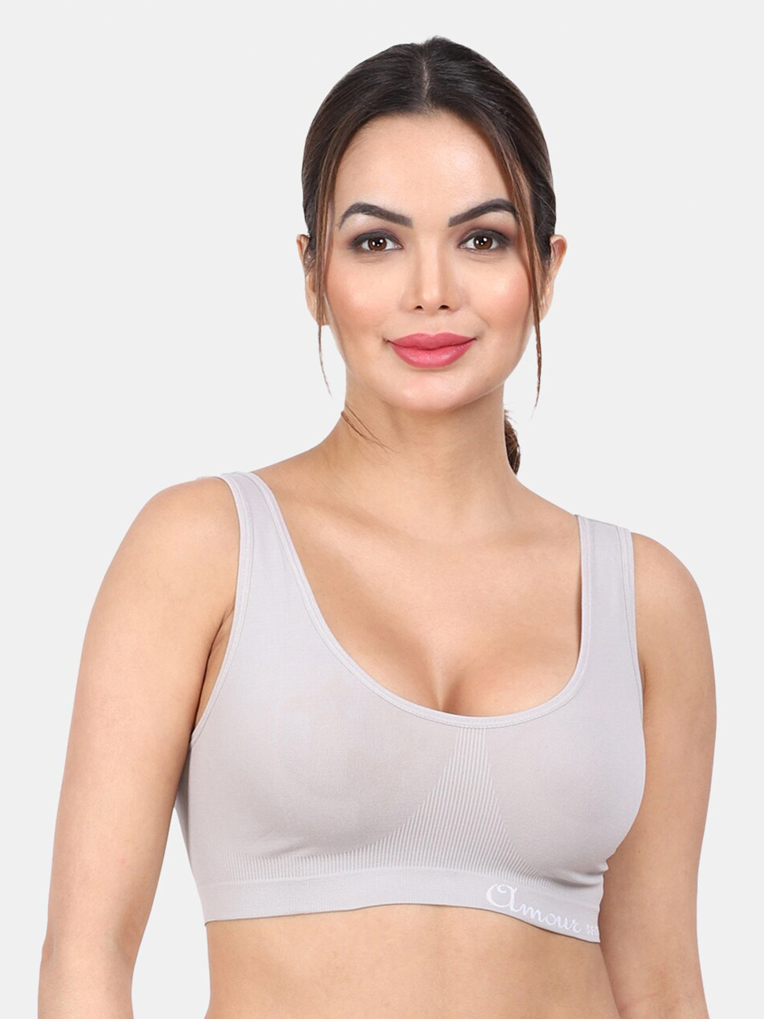 Amour Secret Non Padded Full Coverage Non-Wired Seamless Slip-On Super Support Bra