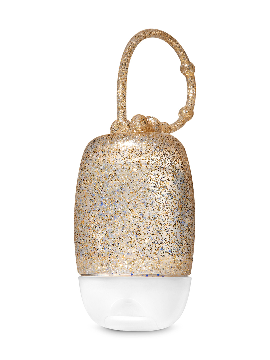 Bath & Body Works Gold-Toned Glitter PocketBac Holder