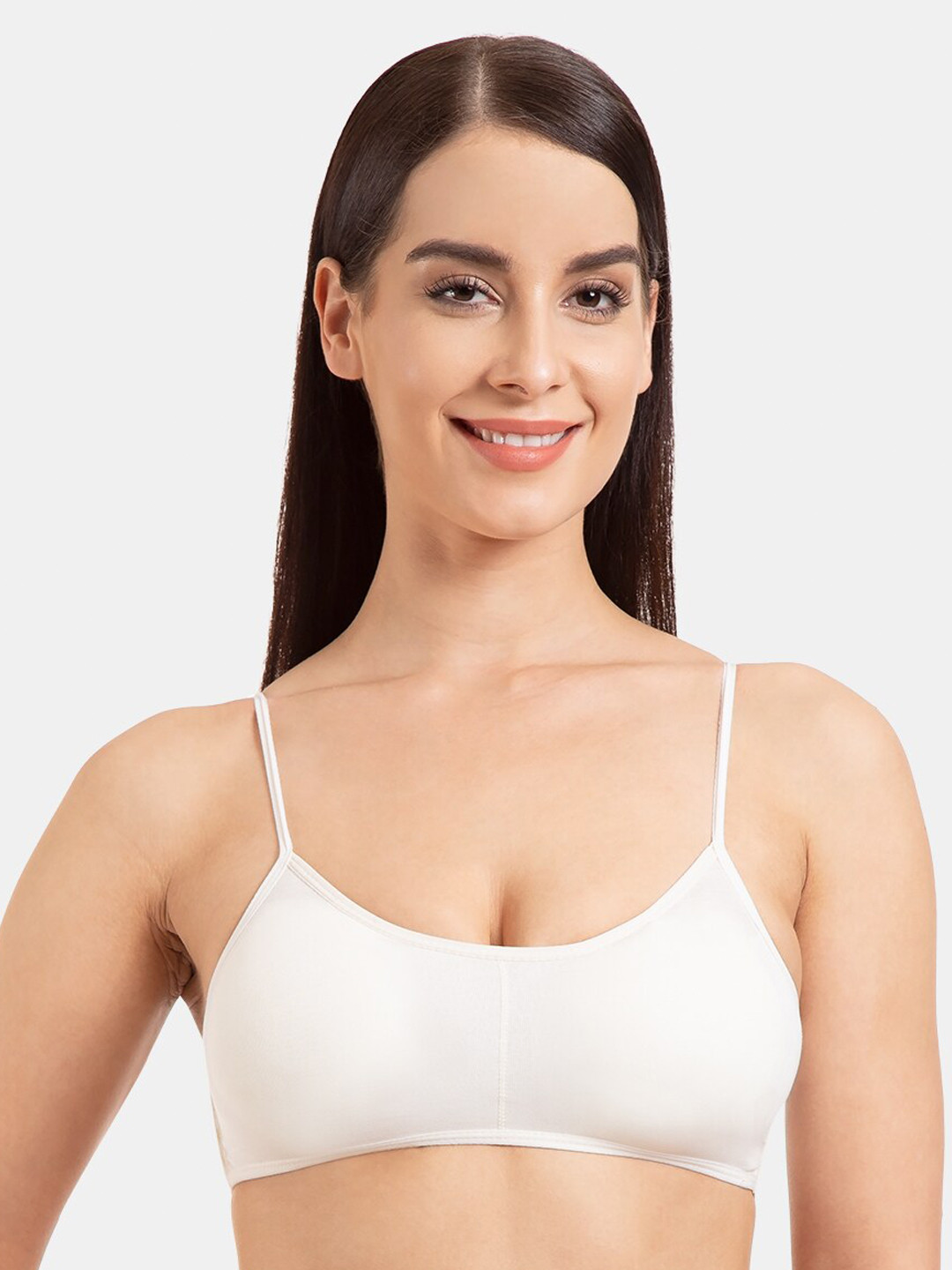 Tweens Removable Padded Cotton Seamless All Day Comfort Non-Wired Bralette Bra