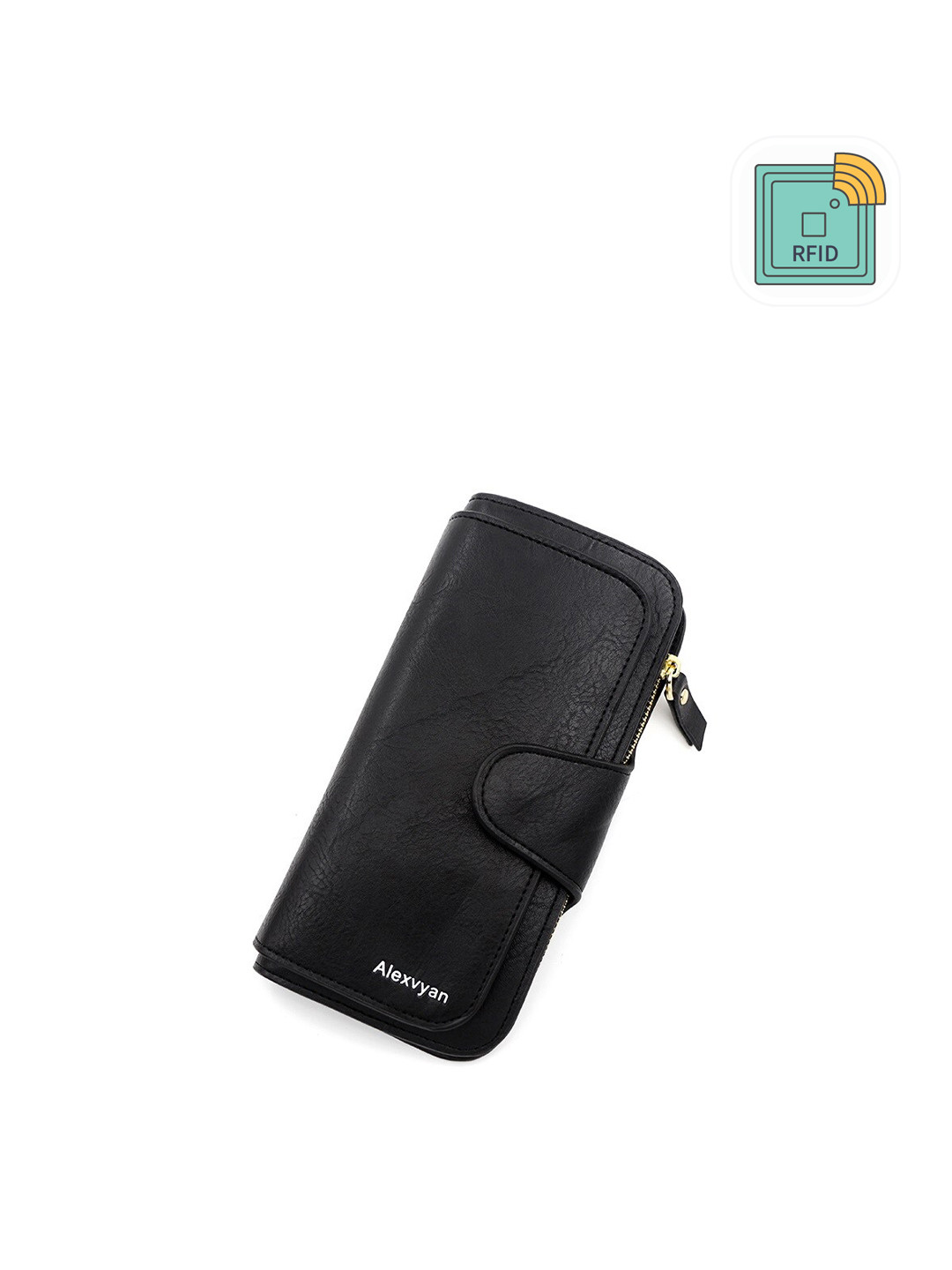 Alexvyan Women  Long RFID Two Fold Wallet