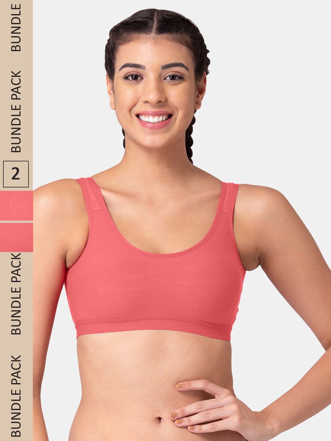 Tweens Coral Bra Full Coverage
