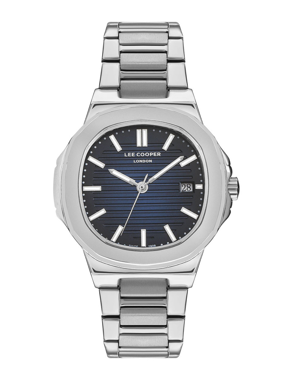 Lee Cooper Men Brass Stainless Steel Bracelet Style Straps Analogue Watch LC07368.390