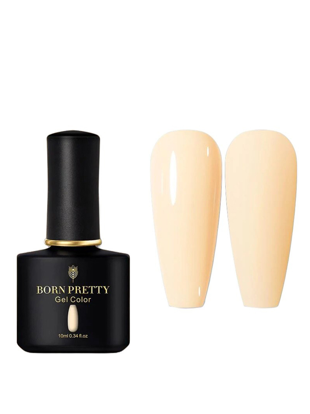 BORN PRETTY Black Spar Series Glossy UV LED Color Gel Nail Polish 10ml- Shade BP115