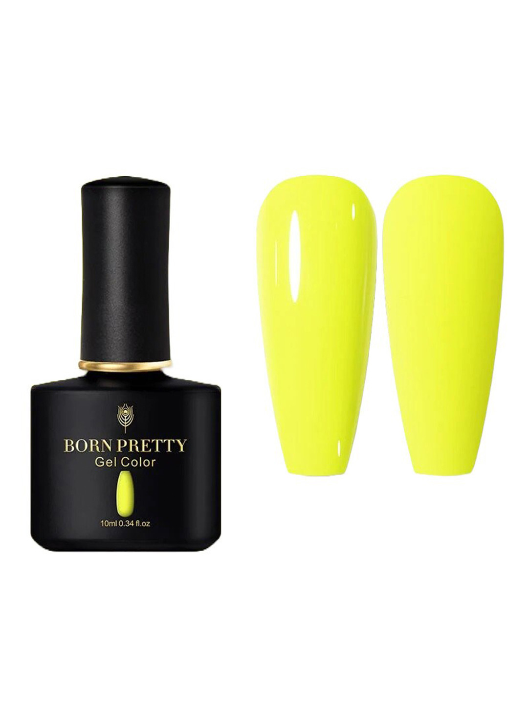 BORN PRETTY Black Spar Series Glossy UV LED Gel Nail Enamel 10ml- Shade BP121