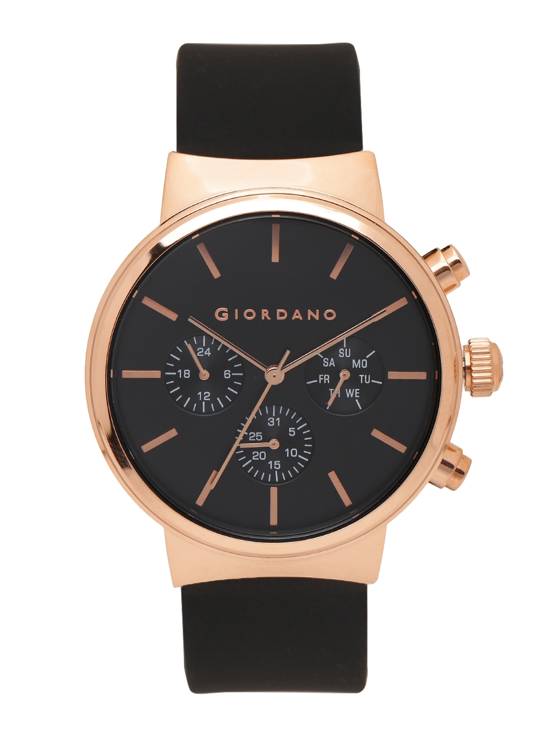 Giordano black clearance watch