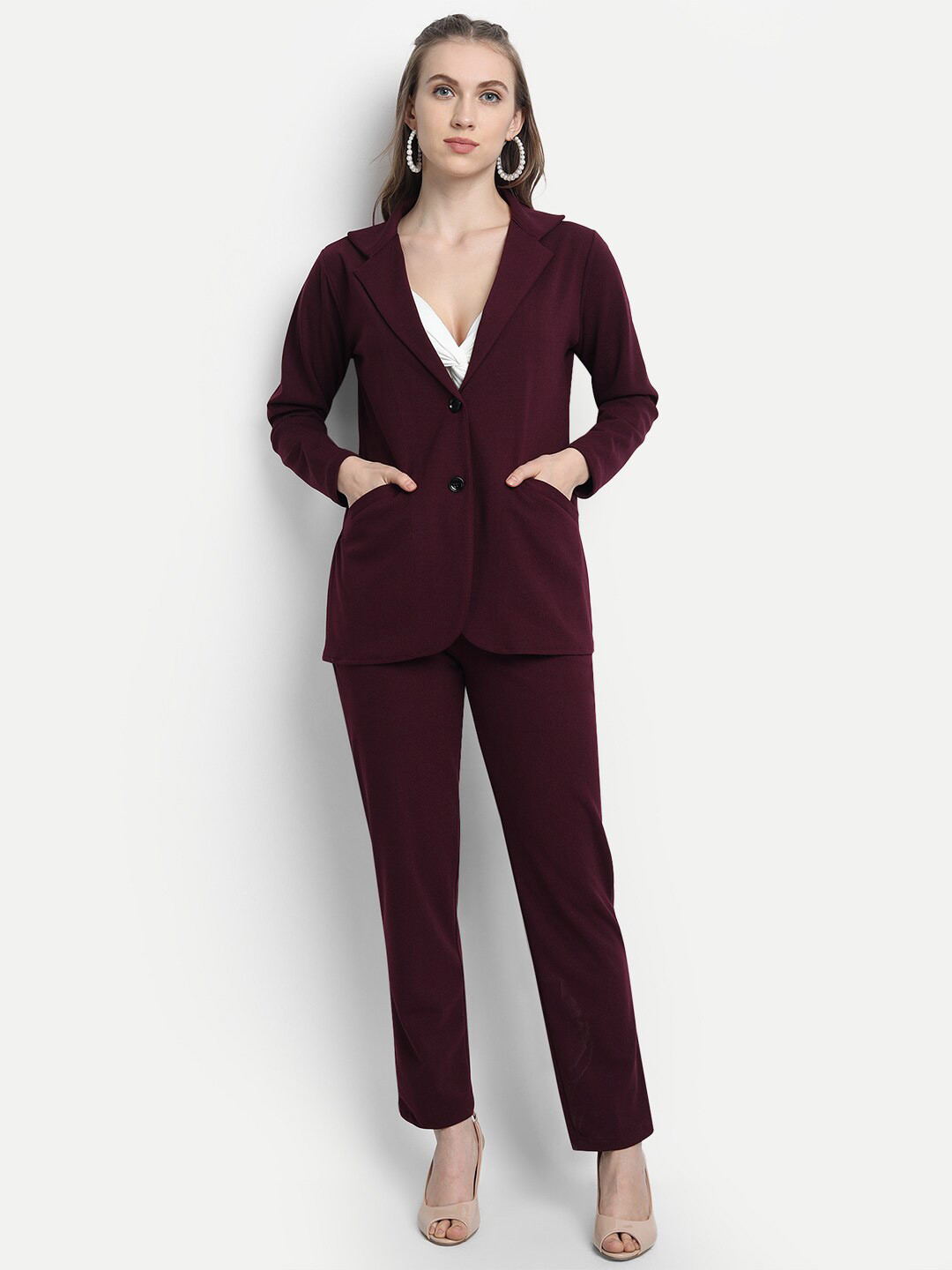 Golden Kite Regular Fit Notched Lapel Collar Single-Breasted 2 Piece Suits