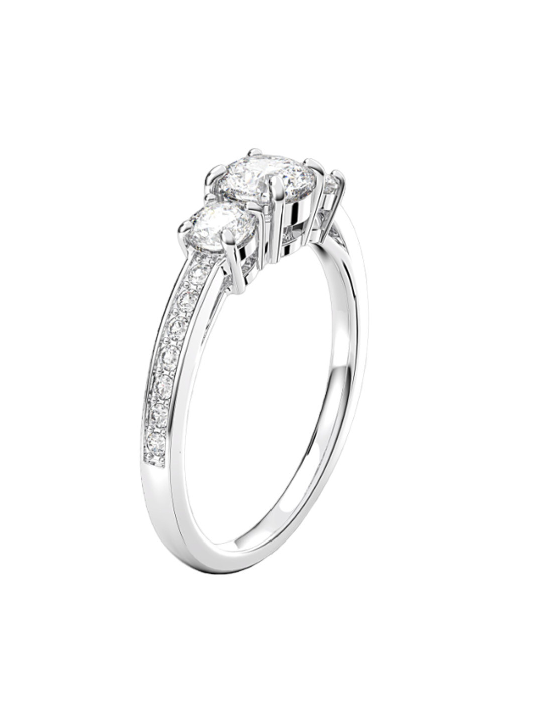 SWAROVSKI RE ATTRACT TRILOGY COCR CRY/RHS 50 RING