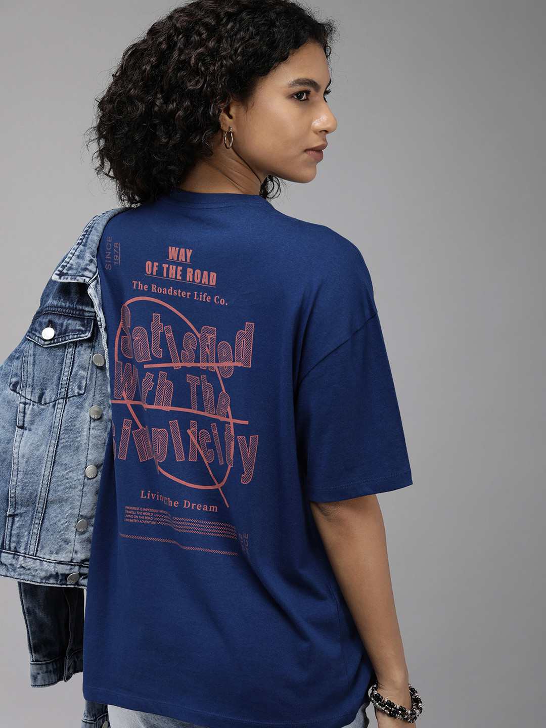Roadster Printed Boxy T-shirt