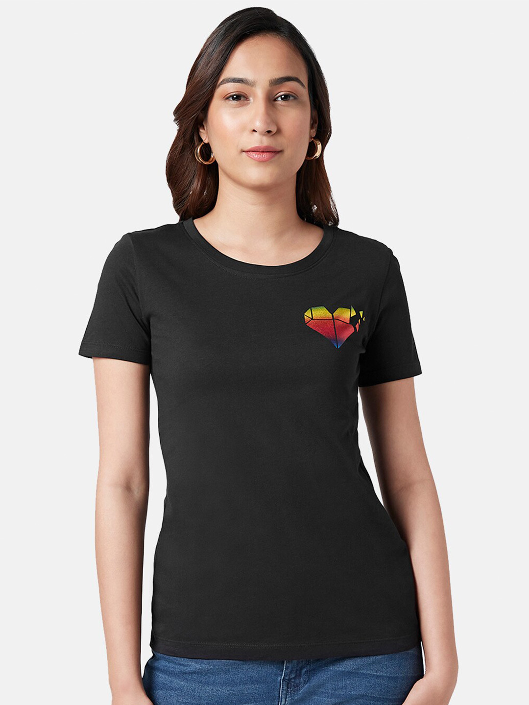 Honey by Pantaloons Round Neck Cotton T-shirt
